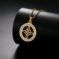 thumbnail image 1 of Witch Knot Necklace Stainless Steel Knot Pendant Necklace Jewelry, 1 of 2