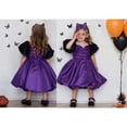 thumbnail image 1 of Witch Outfits for Girls Tutu Mesh Dress Witch Outfits Halloween Outfits Kids 6-7 Years Kids Girls Halloween Dress, 1 of 5