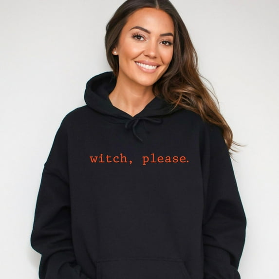 Witch, Please Typewriter - Women's Graphic Hoodie