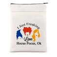 thumbnail image 1 of Witch Sisters Book Sleeve Hocus Witch Fans Gift Pocus Sisters Book Covers for Paperback Hocus Movie Merchandise Bookworm Gift, 1 of 6