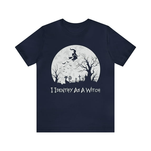 Witch TShirt, I Identify As A Witch TShirt, Flying Witch TShirt