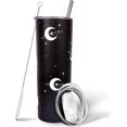 thumbnail image 1 of Witch Tumbler with Lid and Straw-Gothic Decor-Stainless Steel Insulated-Witchy Gifts-Skinny Halloween Tumbler for Women Daughter Girlfriend Teenage Girls-Travel Iced Coffee Cup Mug-20 oz Tumbler, 1 of 6