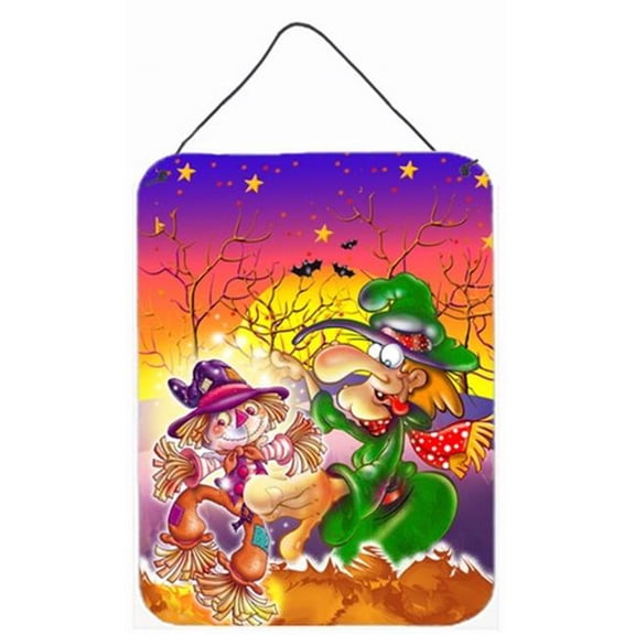 Witch Voodoo Scarecrow Halloween Wall or Door Hanging Prints