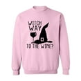 thumbnail image 1 of Witch Way To The Wine? Crewneck Sweatshirt, 1 of 3