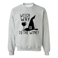 thumbnail image 1 of Witch Way To The Wine? Crewneck Sweatshirt, 1 of 4