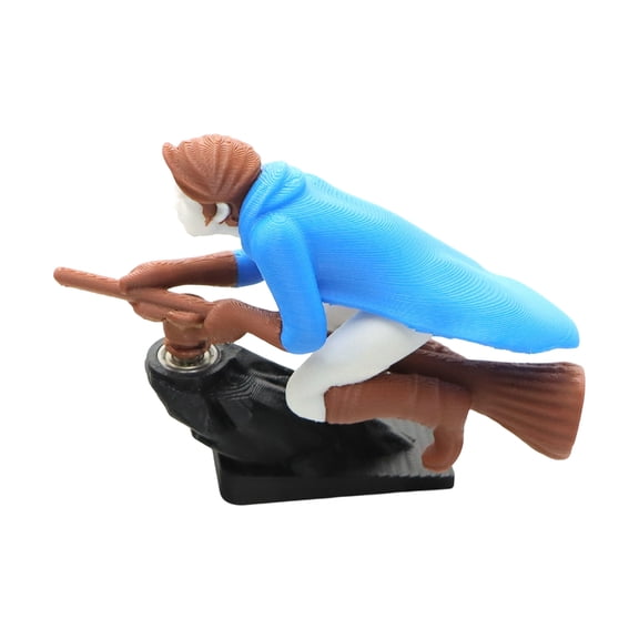 Witch and Wizard Dashboard Drift Ornaments, Fun Drift Turn Wizard Decor, Fantasy Car Decoration Gifts for Enthusiasts Vehicle Interior Dashboard Drifting