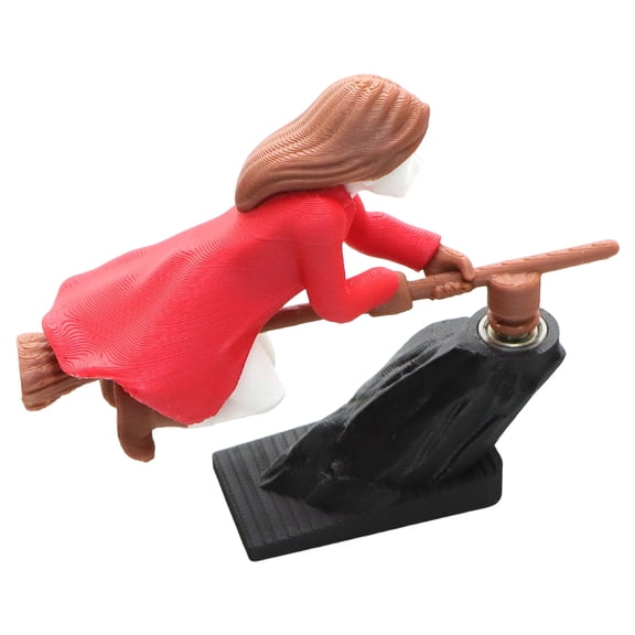 Witch and Wizard Dashboard Drift Ornaments, Fun Drift Turn Wizard Decor, Fantasy Car Decoration Gifts for Enthusiasts Vehicle Interior Dashboard Drifting