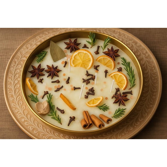 Witchs Brew Candle( Scented)With Potpourri 60oz