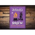 thumbnail image 1 of Witch's Brew Novelty Sign, Metal Wall Decor - 10x14 inches, 1 of 4