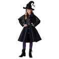 thumbnail image 1 of Witch's Coven Coat Child Costume, 1 of 4