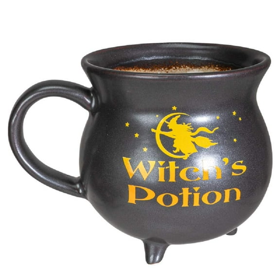 Witch's Potion Cauldron Porcelain Mug Bowl