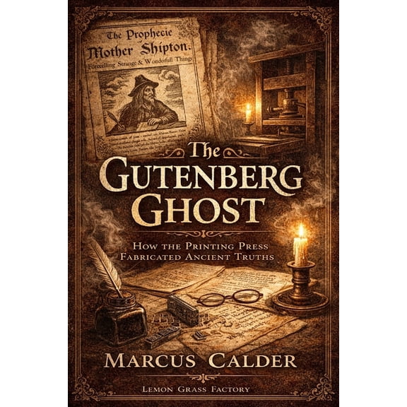 Witchcraft Files of England: The Trials, The Gutenberg Ghost: How the Printing Press Fabricated Ancient Truths and Invented the Witch, Book 6, (Paperback)