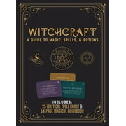 Witchcraft Kit A Guide to Magic, Spells, and Potions - Includes 25 Mystical Spell Cards and 64-Page Magical Guidebook General merchandise
