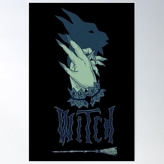 Witchcraft Poster Wall Art, Modern Wall Decor For Living Room Bedroom, 8x12 UNFRAMED