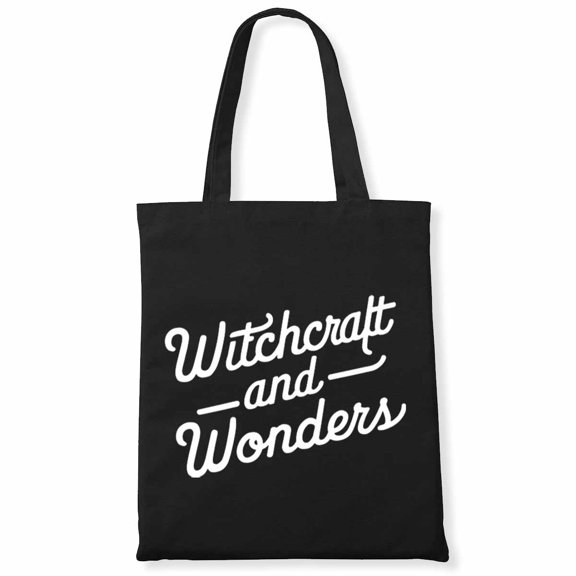 Witchcraft and Wonders Tote Bag Canvas Halloween Kids Jolly Roger 2Pcs