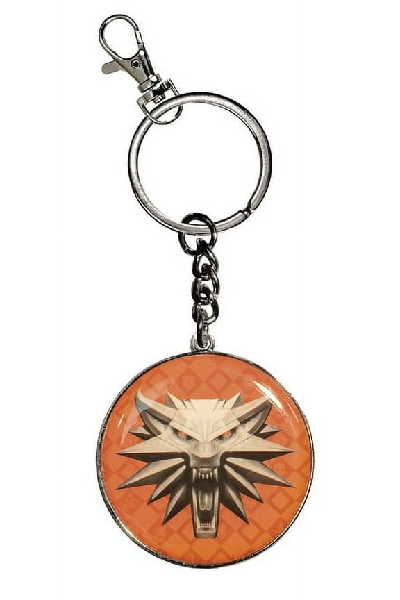 Witcher 3 School of the Wolf Keychain, (Hardcover)