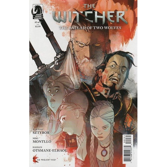 Witcher, The: The Ballad of Two Wolves #2C VF ; Dark Horse Comic Book