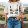 thumbnail image 1 of Witches A Girl Gotta Have Options T-Shirt, 1 of 5