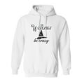 thumbnail image 1 of Witches Be Crazy Adult Hooded Sweatshirt, 1 of 3