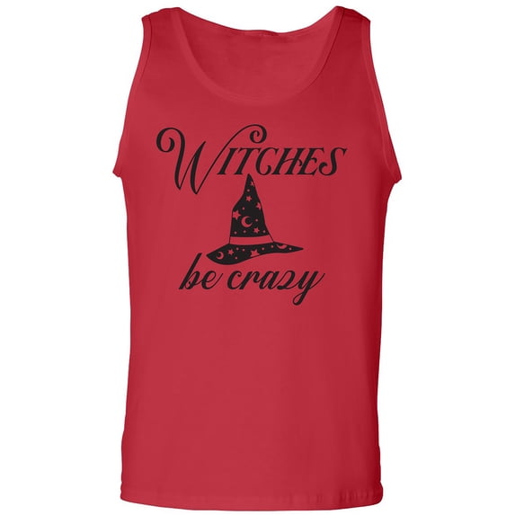 Witches Be Crazy Adult Tank Top