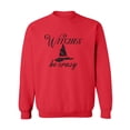 thumbnail image 1 of Witches Be Crazy Crewneck Sweatshirt, 1 of 3