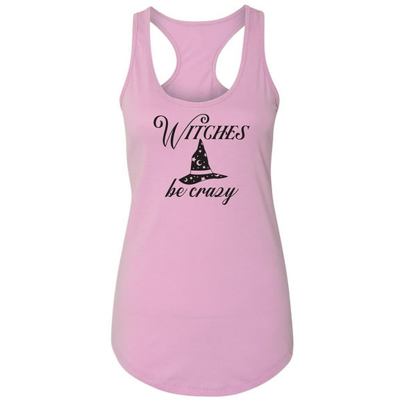 Witches Be Crazy Racerback Tank