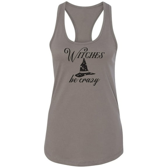 Witches Be Crazy Racerback Tank