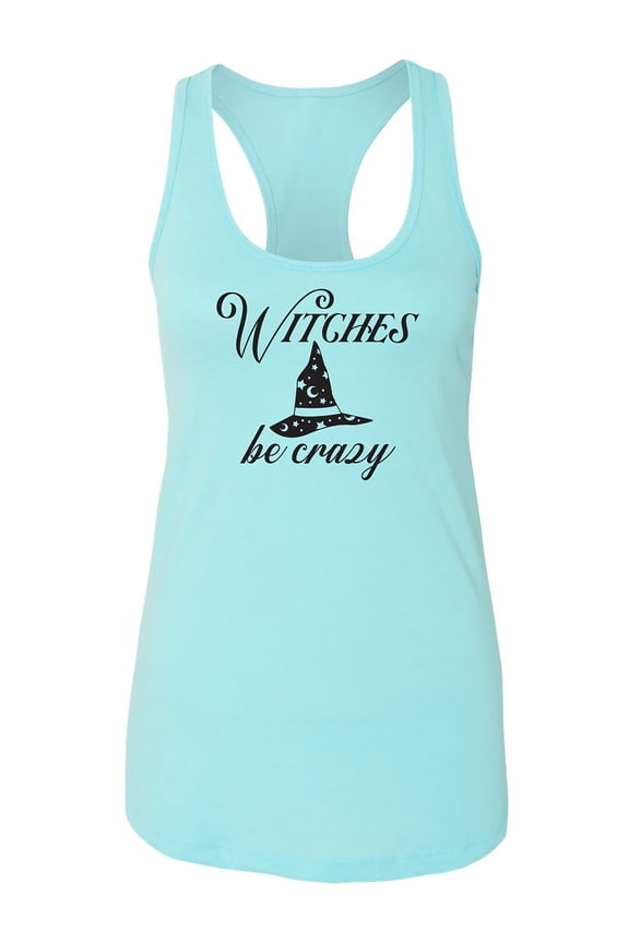 Witches Be Crazy Racerback Tank