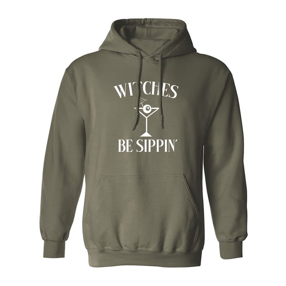 Witches Be Sippin' Adult Hooded Sweatshirt