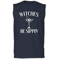 thumbnail image 1 of Witches Be Sippin' Adult Sleeveless Tee, 1 of 3