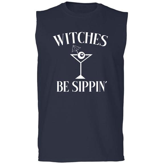 Witches Be Sippin' Adult Sleeveless Tee