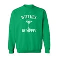 thumbnail image 1 of Witches Be Sippin' Crewneck Sweatshirt, 1 of 3