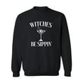 thumbnail image 1 of Witches Be Sippin' Crewneck Sweatshirt, 1 of 3