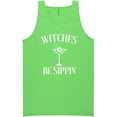 thumbnail image 1 of Witches Be Sippin' Neon Tank Top, 1 of 1