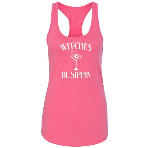 Witches Be Sippin' Racerback Tank