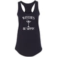 thumbnail image 1 of Witches Be Sippin' Racerback Tank, 1 of 2
