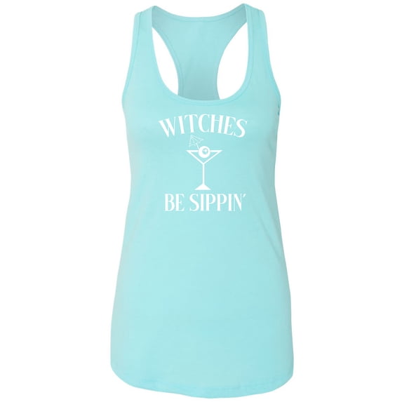 Witches Be Sippin' Racerback Tank