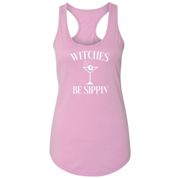 Witches Be Sippin' Racerback Tank