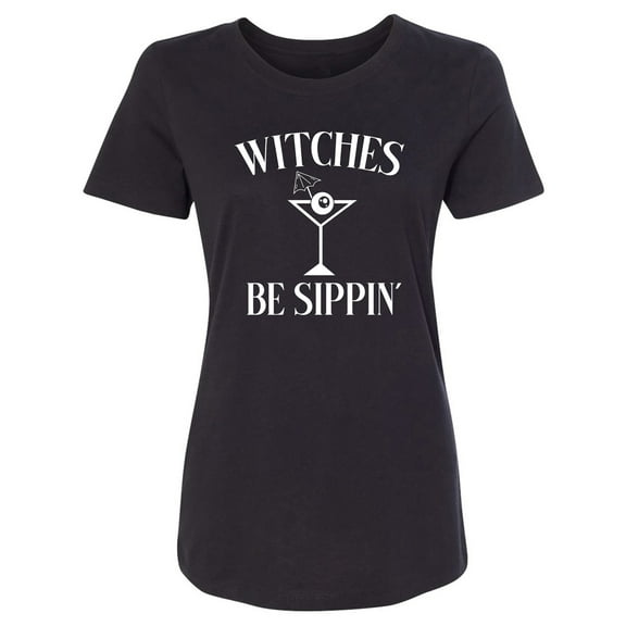 Witches Be Sippin' Womens crewneck tee