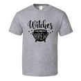 thumbnail image 1 of Witches Brew Bubbling Cauldron Halloween Tee Cool Fall T-shirt Holiday Novelty T Shirt, 1 of 1