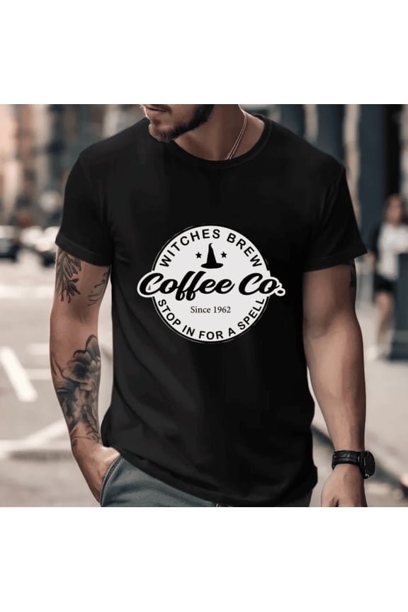 Witches Brew Halloween Fun Witchy Graphic Unisex T-Shirt, for men & women, up to size 5XL