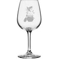 thumbnail image 1 of Witches Cauldron 2 Happy Halloween Etched 12.75oz All Purpose Libbey Wine Glass, 1 of 1