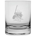 thumbnail image 1 of Witches Cauldron Happy Halloween Etched 11oz Crystal Rocks Whisky Glass, 1 of 1