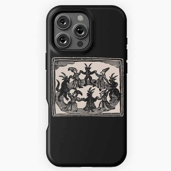 Witches Circle Dance Phone Case for iPhone 16 15 14 13 12 11 Pro Max M5904842