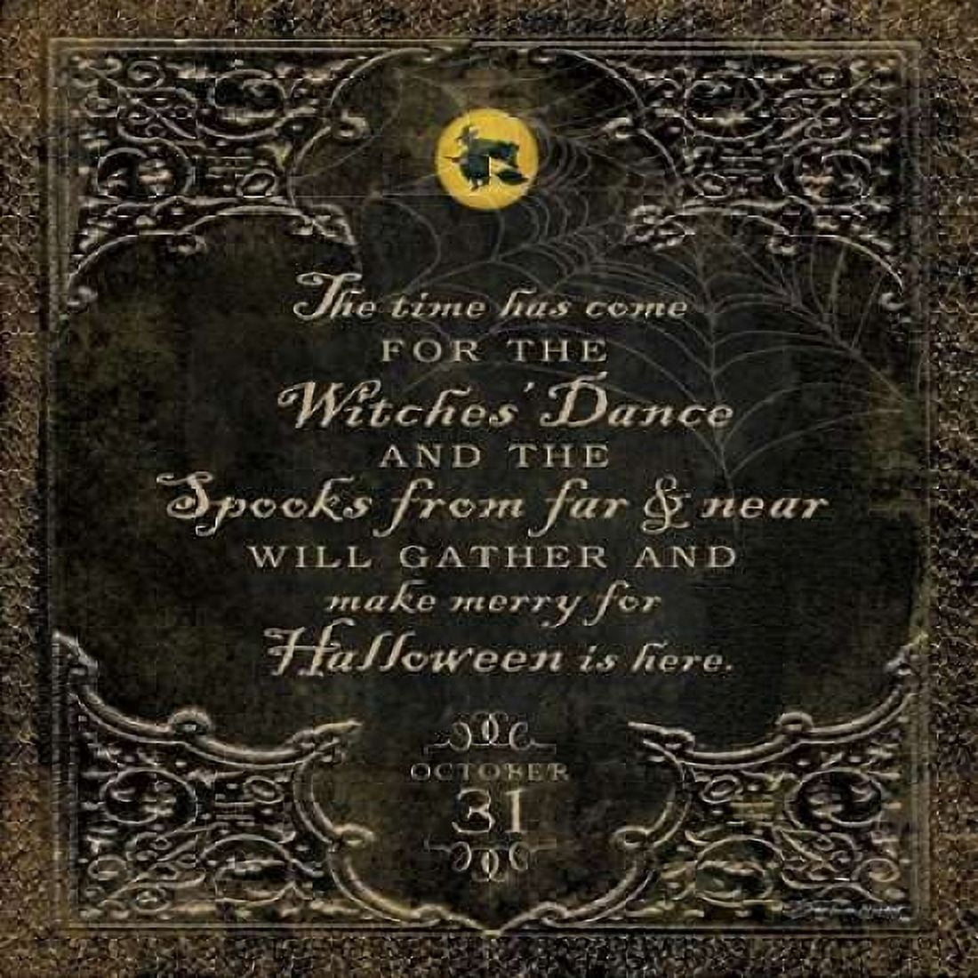 Witches Dance Canvas Art - Stephanie Marrott (24 x 24)