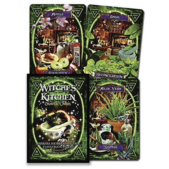 Pre-Owned Witches' Kitchen Oracle Cards Paperback