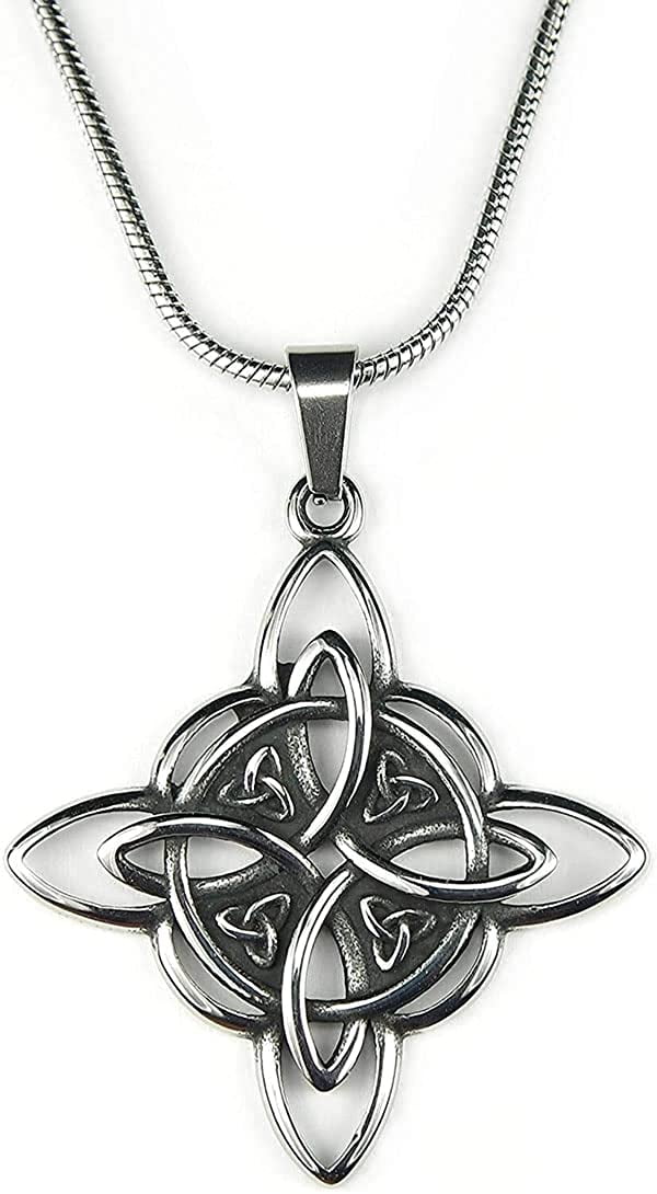 Witches shop knot necklace