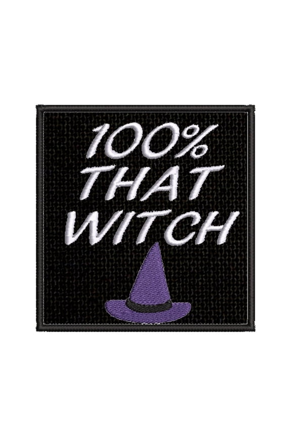 Witches, Sorcery, Halloween Embroidered Patch Iron-On Applique, Cosplay Vest Clothing Badge Back Packs Uniform DIY