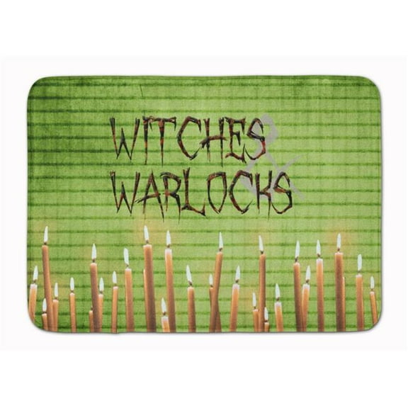 Witches & Warlocks Halloween Machine Washable Memory Foam Mat