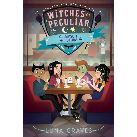 Witches of Peculiar Glimpse the Future, Book 4, (Hardcover)